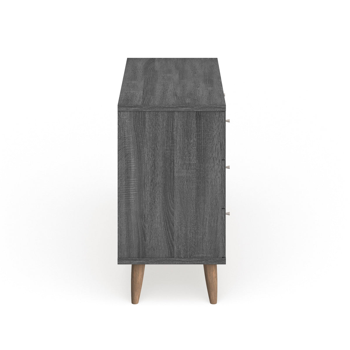 Distressed Grey 6-Drawer Dresser F8279