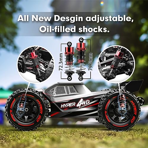 Brushless RC Car 4X4 Offroad Waterproof with 3S Battery J141