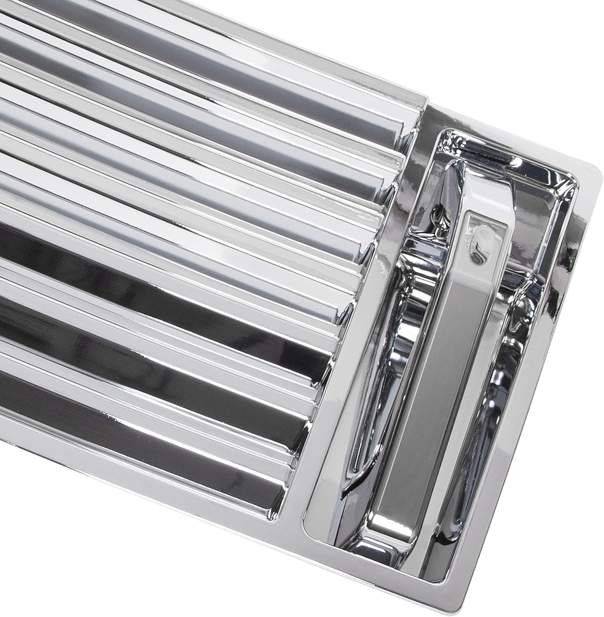 Chrome Hood Deck Vent Panel Handle Cover Trim O6764