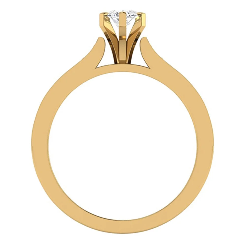 Black Diamond Ring 1.00 CT TW 14k Gold P31806