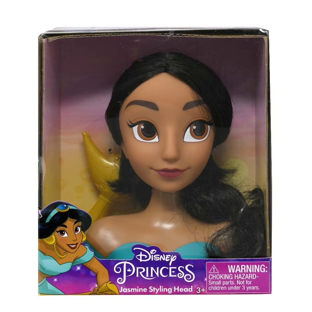 Disney Aladdin Girls Mini Styling Head Doll Jasmine Q311