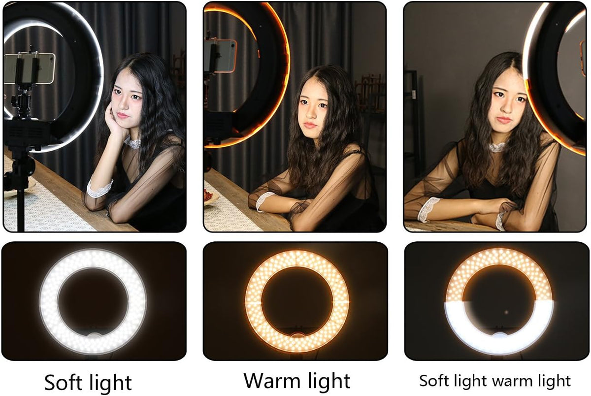 18 inch 65W LED Ring Light with Stand Bag J963