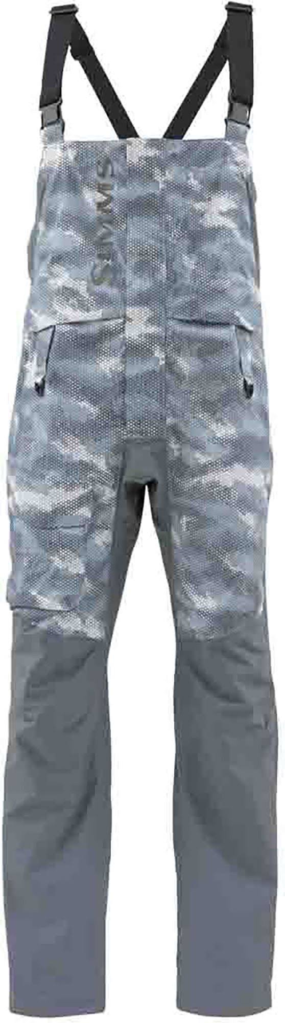 Simms Challenger Bib - S Hex Camo Storm H90589