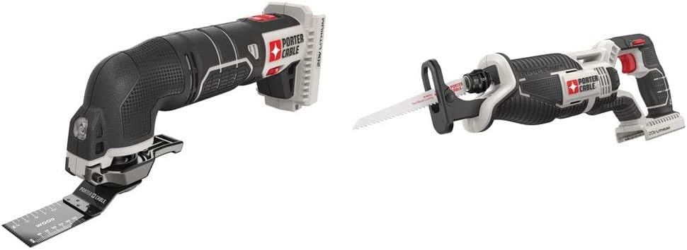 20V MAX Oscillating Tool with 11-Piece Accessories, Tool Only, Pack of 2 A6870
