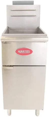 Commercial Gas Floor Fryer 40 lb. Capacity Natural Gas M496