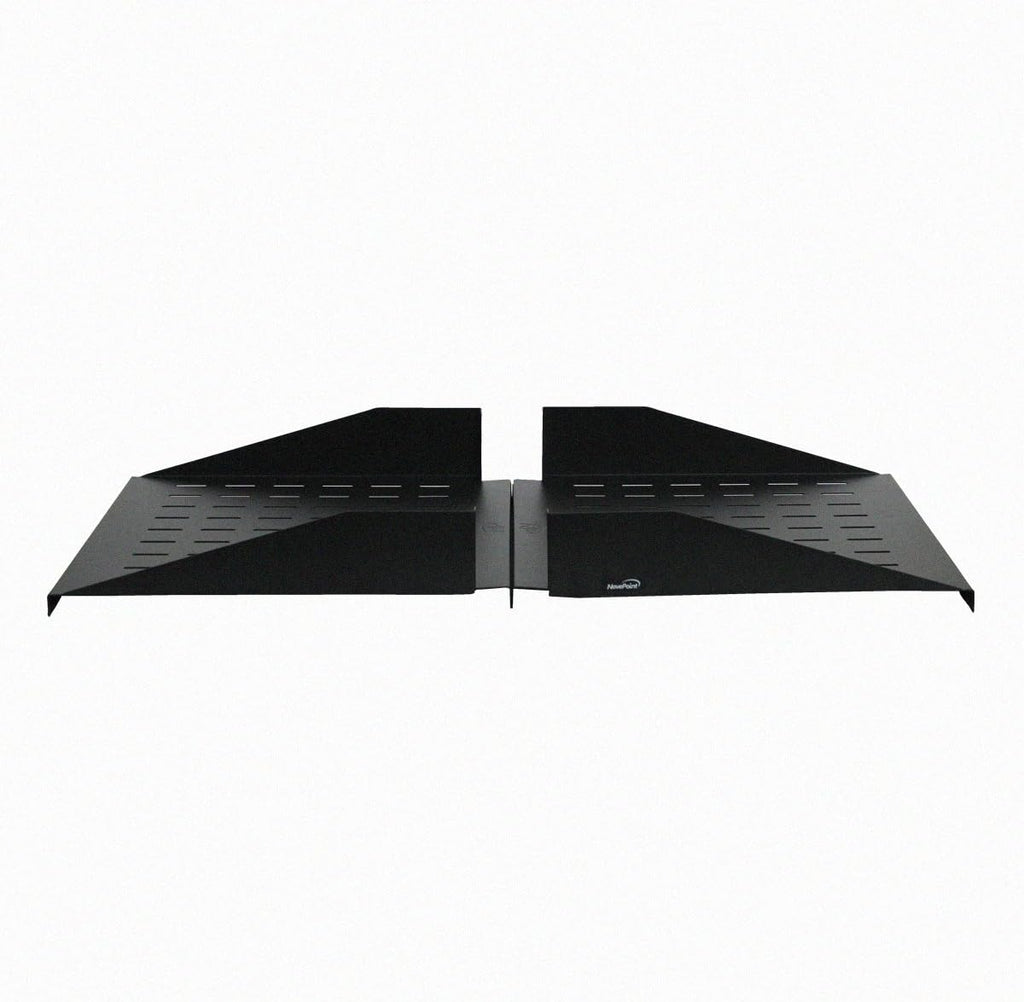 19 Inch Steel 2U Relay Rack Mount Shelf H8596