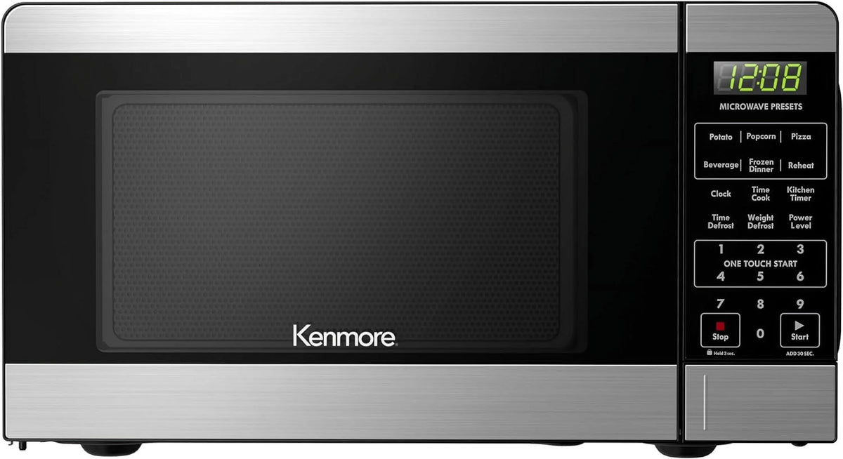 900 Watt .9 Cu Ft Stainless Steel Countertop Microwave Q73950