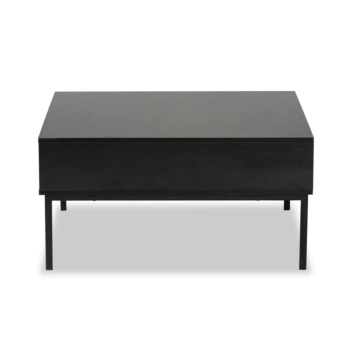 Modern Wood and Metal Square Coffee Table R7145
