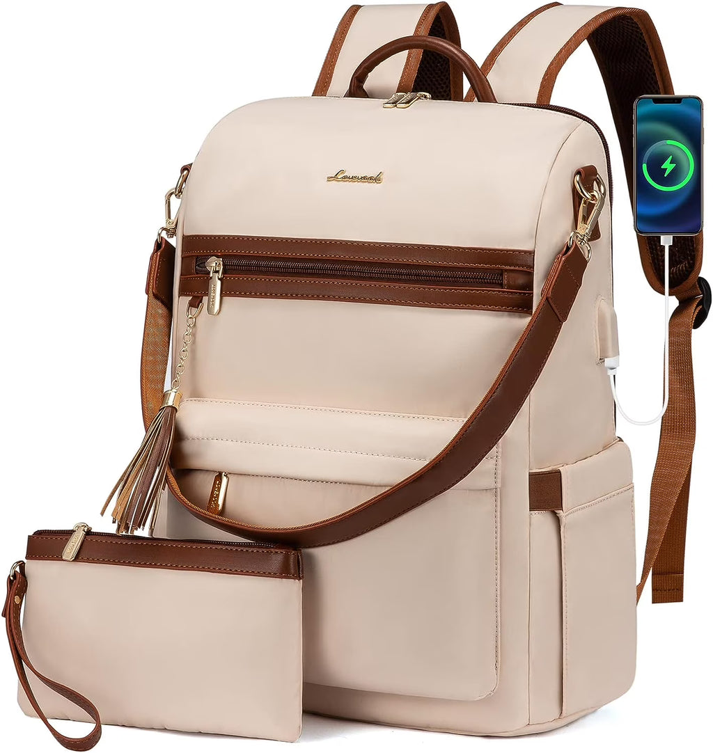 15.6" Laptop Backpack with USB Port Convertible Daypack Z956