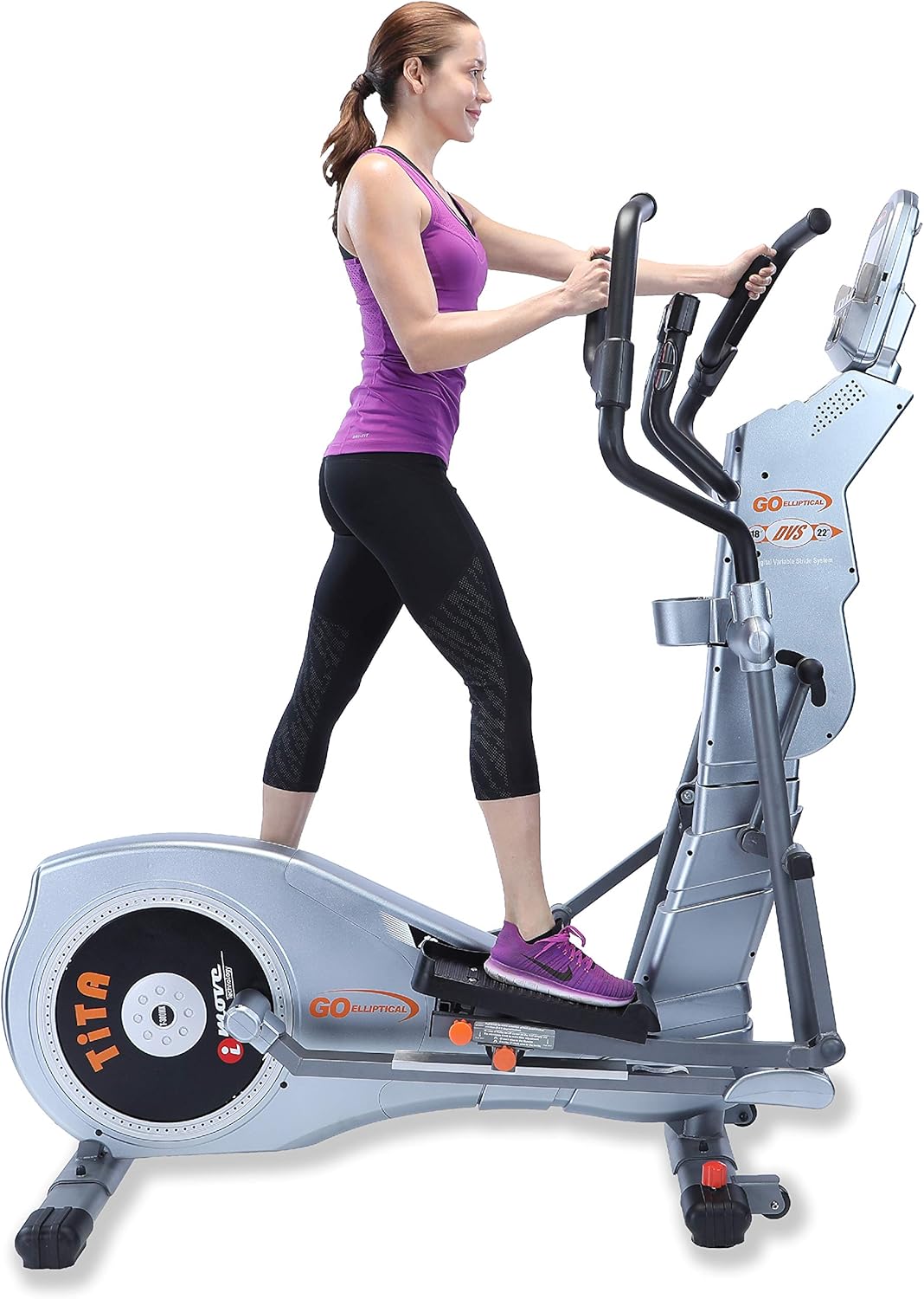 Motorized Elliptical Exercise Cross Trainer Machine A41616