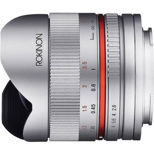 Silver 8mm f/2.8 Fisheye Lens M467