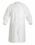 White Zipper Cleanroom Coat F384695