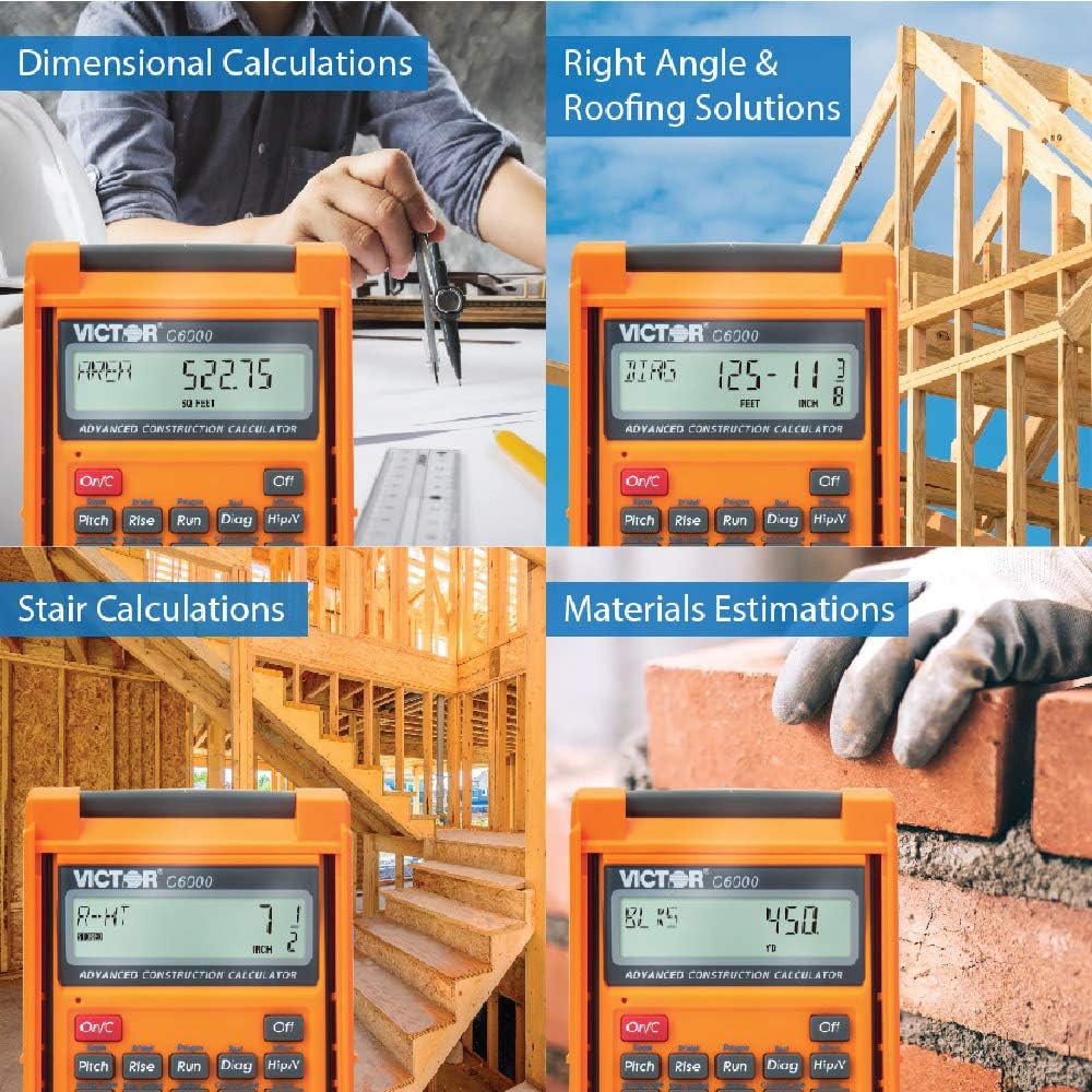 Construction Calculator with Protective Case V32866
