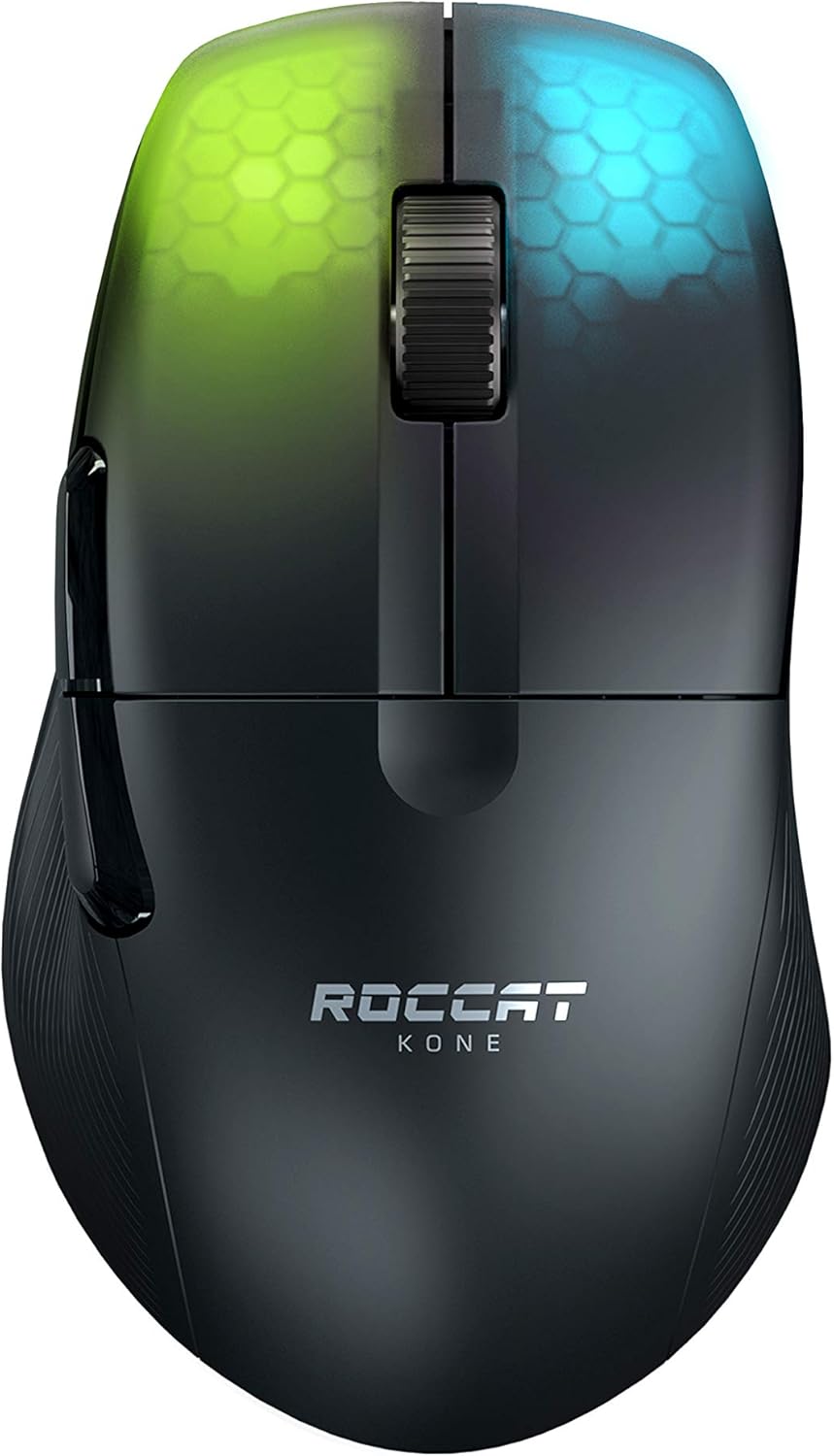Black Wireless Ergonomic Gaming Mouse V375
