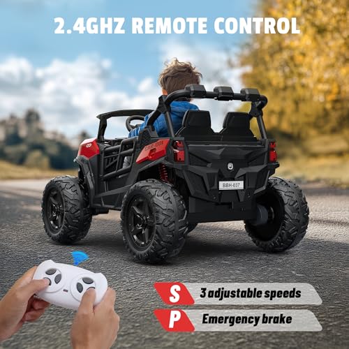 Pink 24V 2 Seater Ride on Car Truck with Remote Control L860