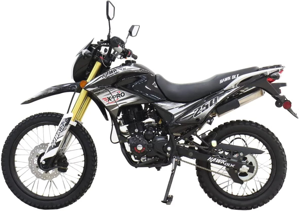 250cc Dirt Bike with 5 Manual Transmission, 21"/18" Wheels P2673