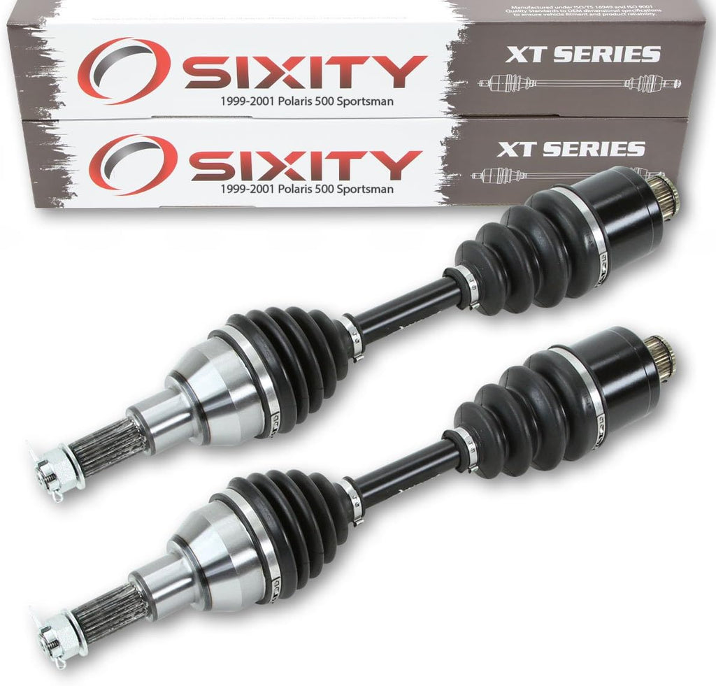 Rear Left Right Axles Pair for Polaris 500 Sportsman 4X4 V982