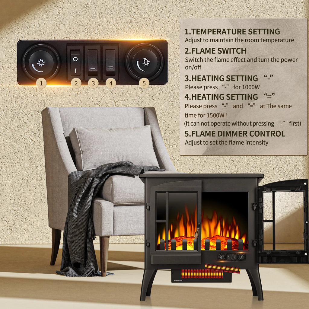 Electric Fireplace Stove 23 Inch I44907