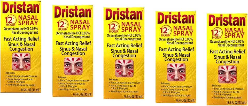 12-hr Nasal Spray 0.5 Ounce Value Pack of 5 L462