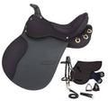 Synthetic Trail Saddle with Horn P26218