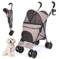 Foldable Pet Stroller with Cup Holder E301