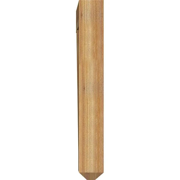 6x22W x 32x22D x 44x22H Traditional Craftsman Bracket, Western Red Cedar X93598