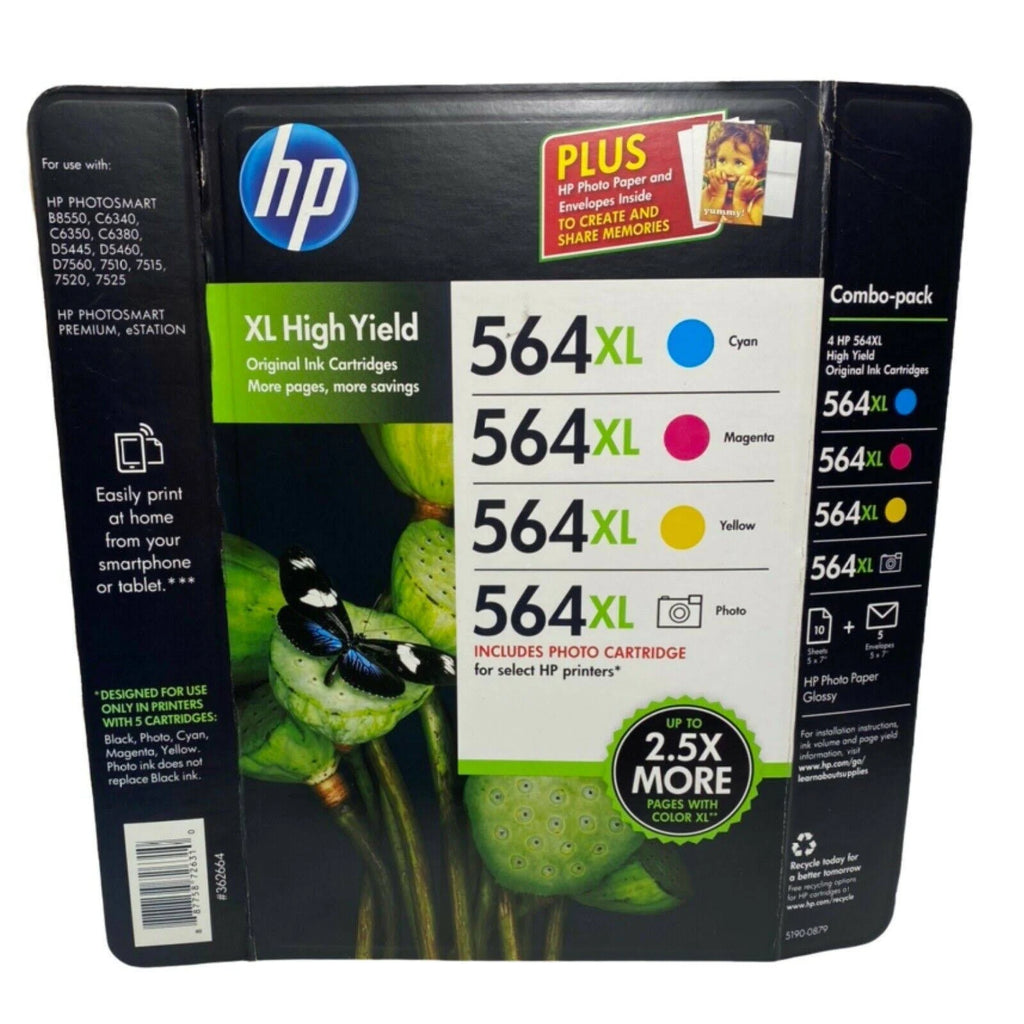 Cyan Magenta Yellow Photo Ink Cartridges F274271