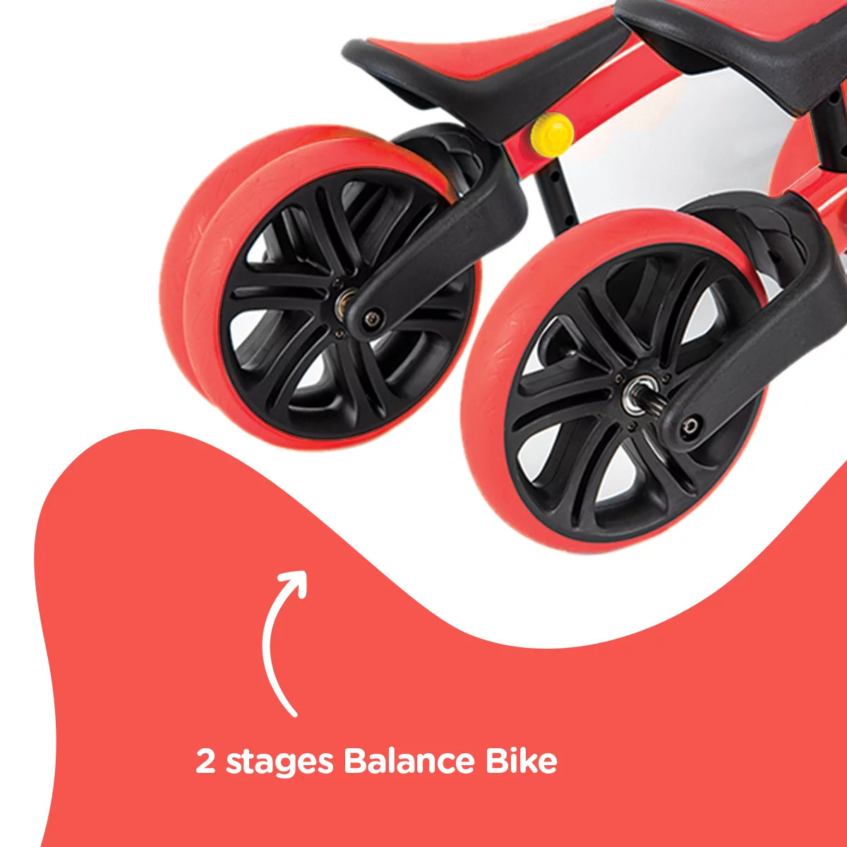 Red 9'' Wheel Toddler Balance Bike H2877