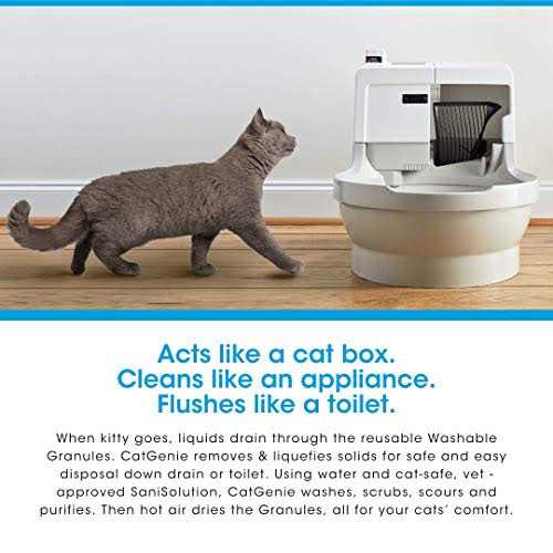 Self-Washing Cat Box Q5154
