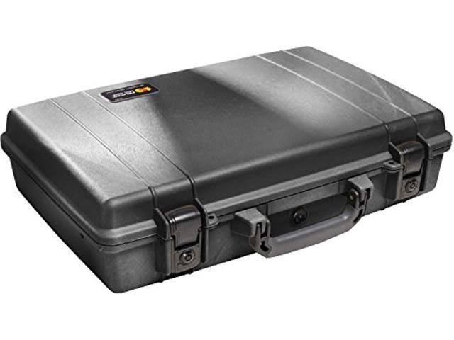 Black Laptop Case with Foam I8218