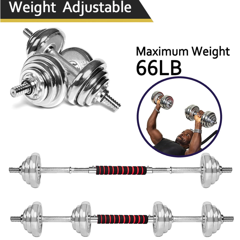Adjustable Dumbbells Barbell Set P6767