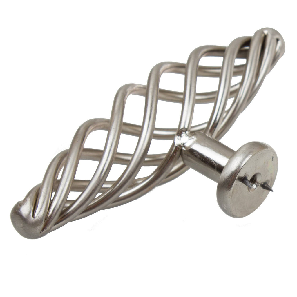 Satin Nickel Oversized Birdcage Cabinet T-Knobs Pack of 25 T715817