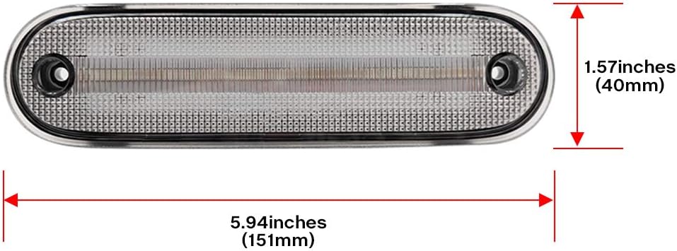 4Pcs Front & Rear LED Side Marker Light For Mazda Miata/MX-5 1990-1997/1999-2005 T292