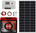 100W 12V Mono Rigid Solar Panel with 10A PWM Charge Controller G651284