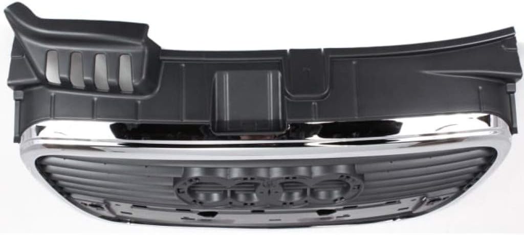 Audi A4 S4 Grille Assembly 2005-2009 Gray Plastic S8590