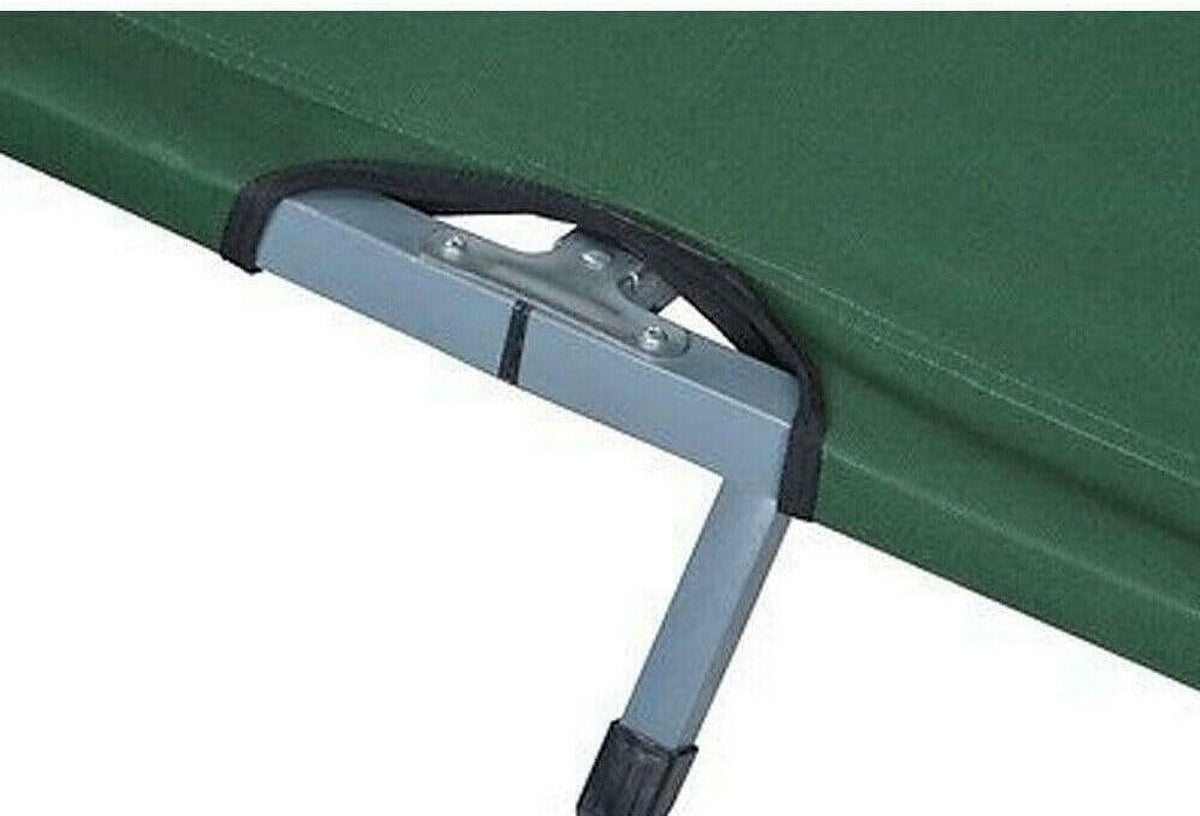 Folding Camping Cot Oxford with Carry Bag (Blue) J40119