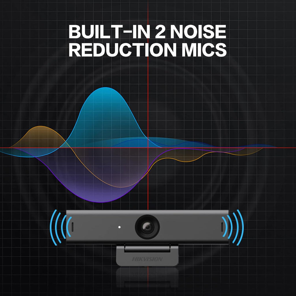 2K HD Webcam with Microphone, 30fps Autofocus, Pack of 2 H72417
