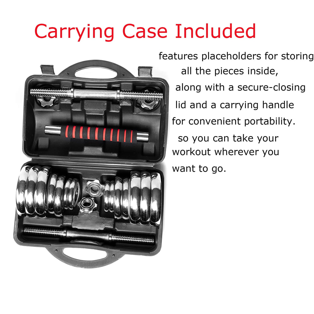 Adjustable Dumbbells Barbell Set P6767