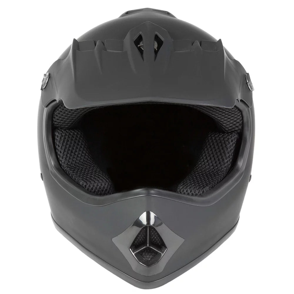 Youth Motocross ATV Off-Road Helmet DOT Approved Matte Black A370964