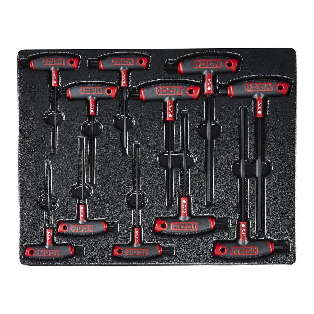 11 Piece T-Handle Hex Key Set F1118