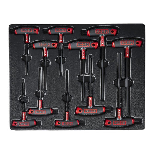 11 Piece T-Handle Hex Key Set F1118