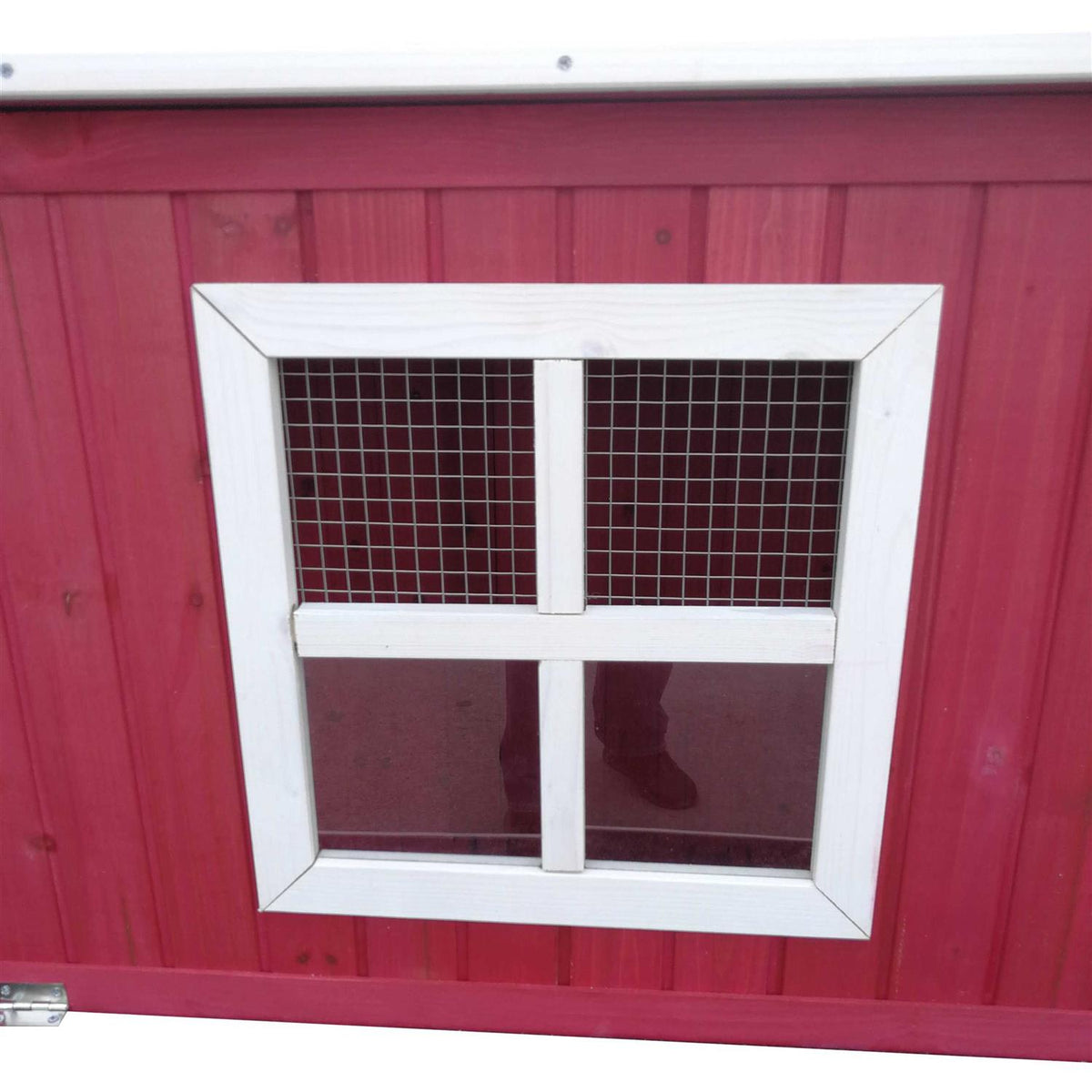 87 inch Wood Chicken Coop Hen House Run Nesting Box G42295