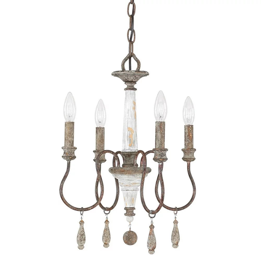 4 Light Traditional Chandelier 19 Inches Tall 14 Inches Wide U90931