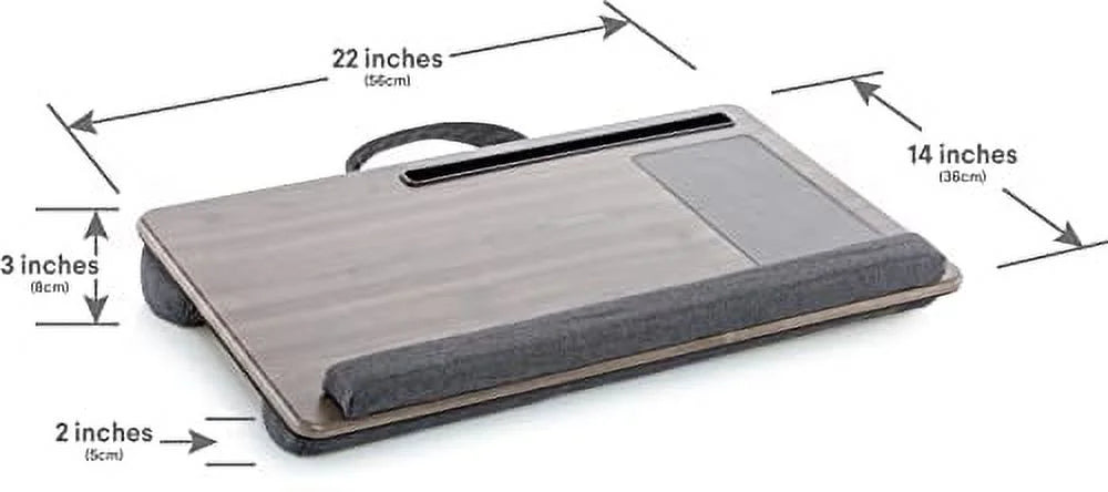 Adjustable Portable Wood Laptop Bed Tray L7454