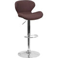 Mid Back Adjustable Height Swivel Bar Stool P7598