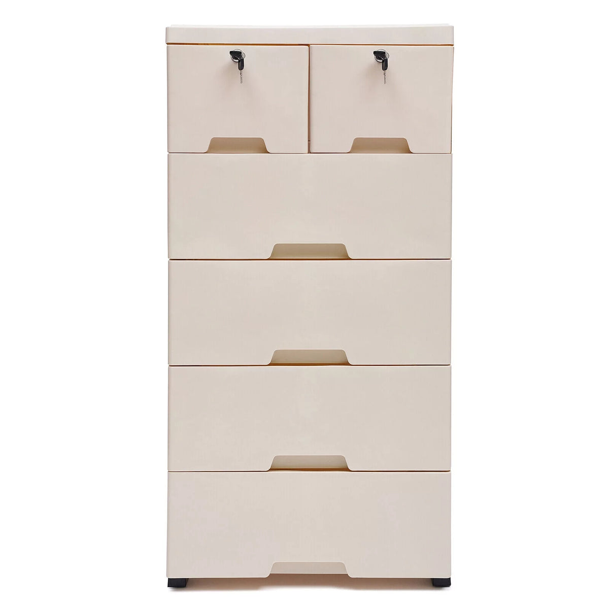 Lockable 6 Drawers Storage Cabinet R5238
