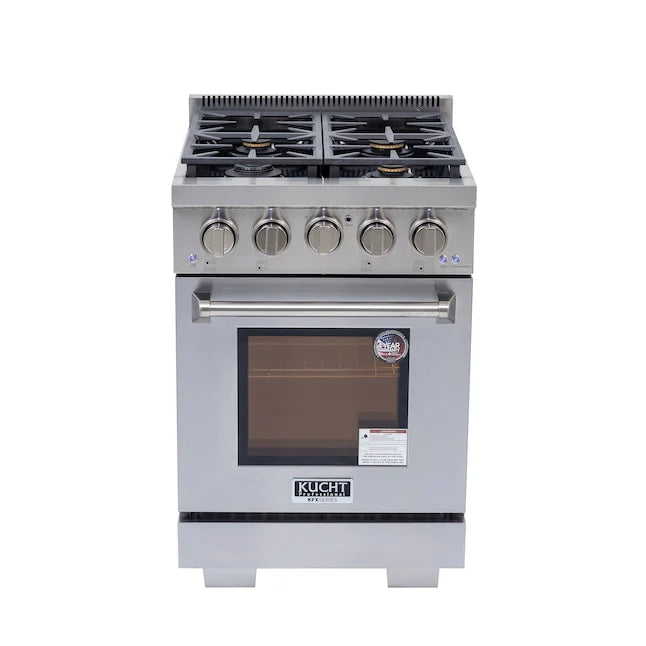 24 2.5 cu. ft. Natural Gas Range Stainless Steel J5406