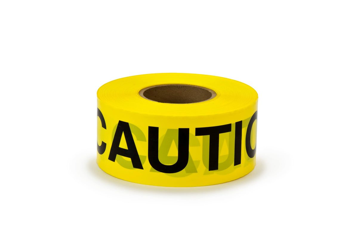 3 in x 1000 ft Orange Barricade Tape R278