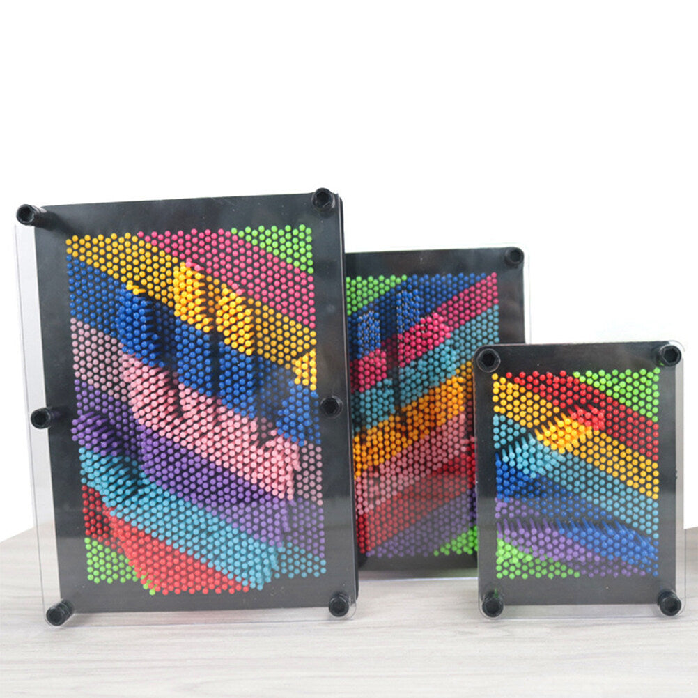 Colorful Plastic Pin Art Toy I901769