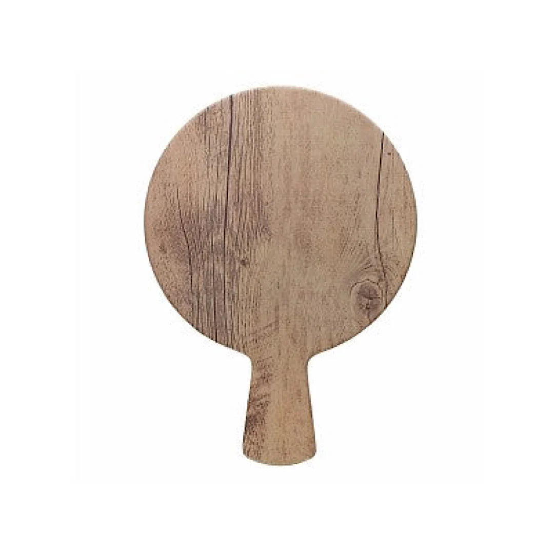 Round Cutting Board 28cm Wooden F694